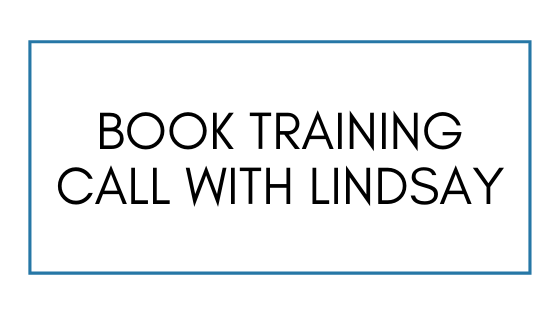 Book Training Call with Lindsay