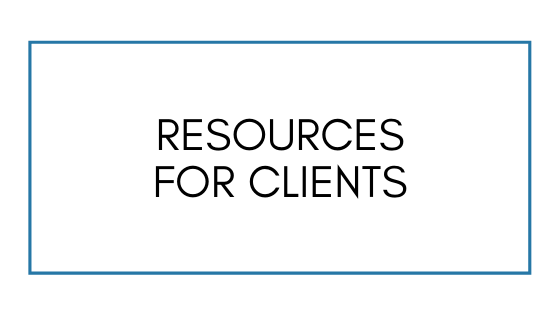 Resources for Clients
