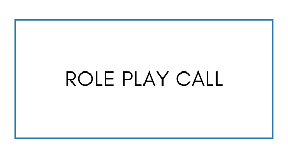 Role Play Call
