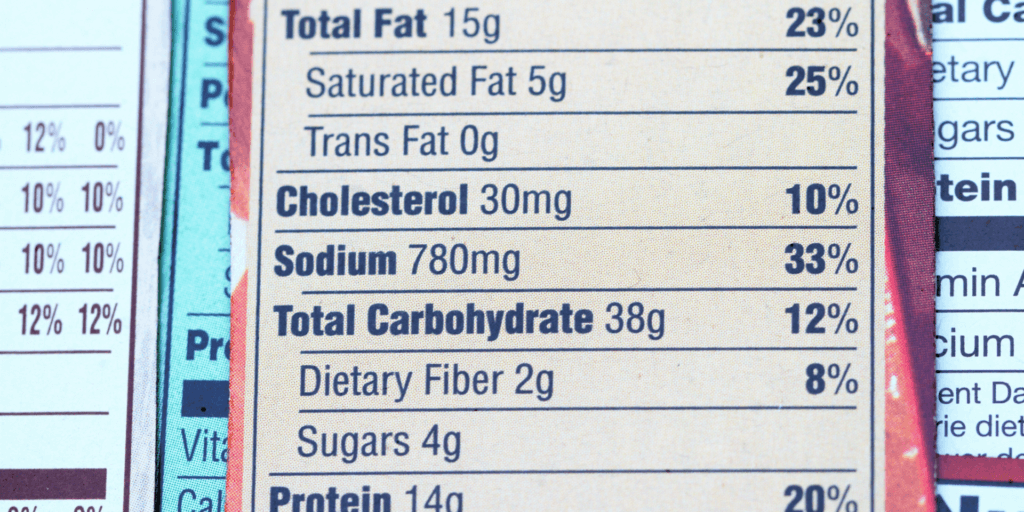 food label representing learning how to read one as non scale victories