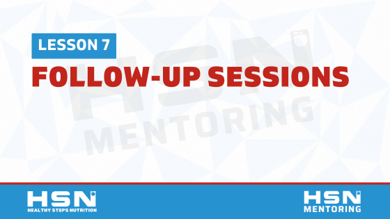 Follow-up Sessions