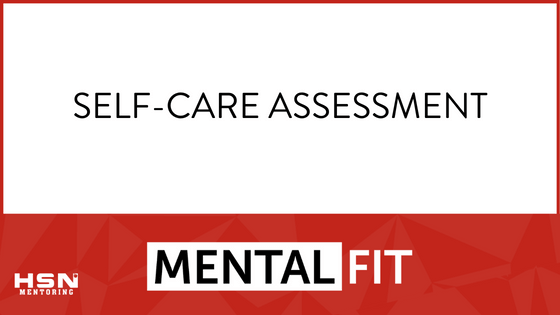Self-Care Assessment