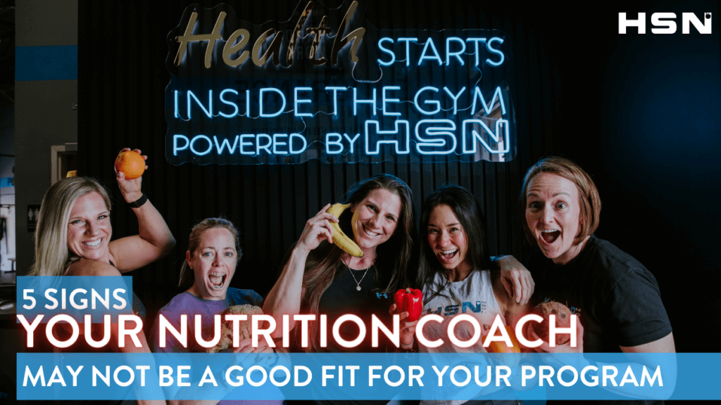 NUTRITION COACH A GOOD FIT FEATURED