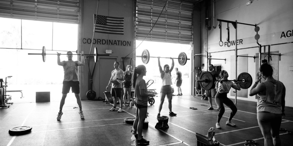 coaches teaching a class