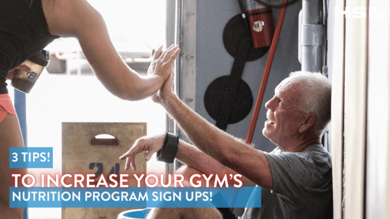 Nutrition program sign ups featured