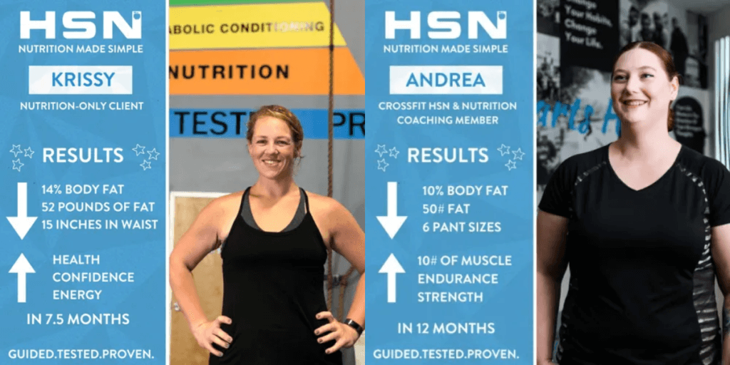 success stories of nutrition clients