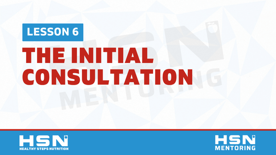 The Initial Consultation